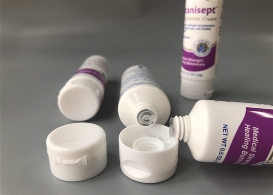 Dia 25 White Tube Banlk Clear Tube Packaging Glossy Tube 4c Offset Printing